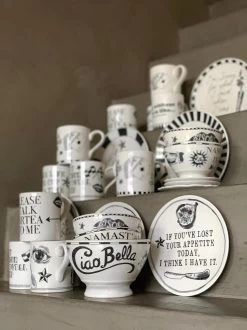 Blond Amsterdam - X Noir - Bord - I Licked - Ø 22 Cm -Keukenbenodigdheden Winkel 899x1200 20