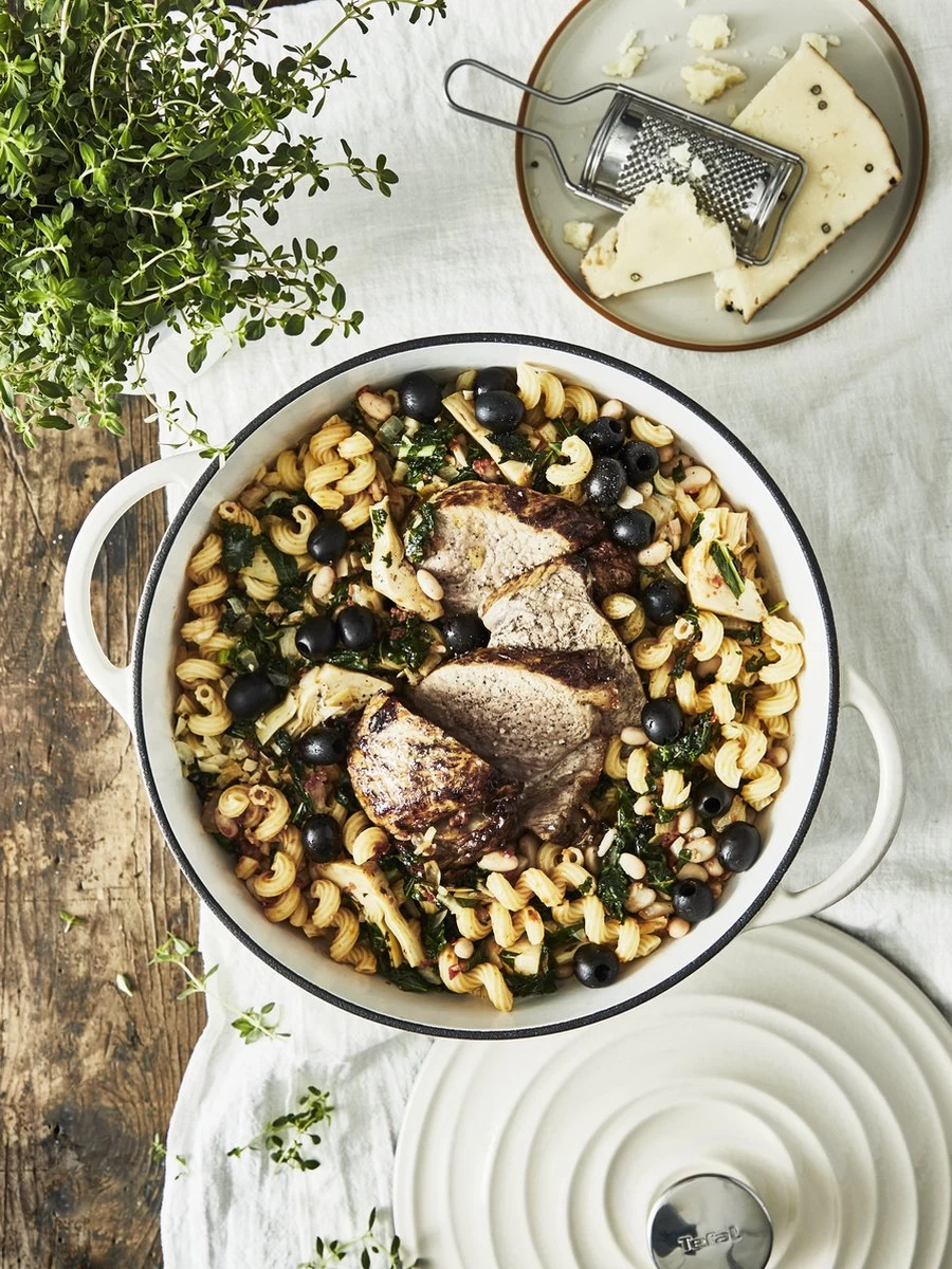 Tefal LOV Lage Braadpan - 3.8L - Ø28 Cm - Beige 14 Tefal LOV Lage Braadpan - 3.8L - Ø28 Cm - Beige - Afbeelding 12