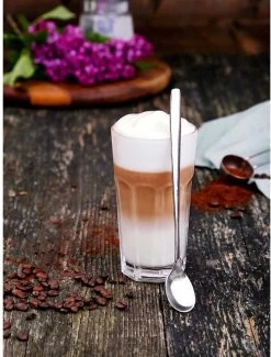 Merkloos Latte Macchiato Lepels – RVS Lange Yoghurt, Dessert Of Koffie Lepeltjes – Set Van 6 Stuks -Keukenbenodigdheden Winkel 912x1200 3