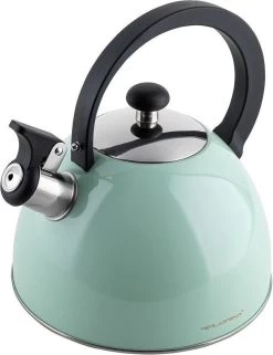 Florina Brillo Fluitketel 2,5L Voor Alle Warmtebronnen - Waterketel - Mint Groen -Keukenbenodigdheden Winkel 922x1200