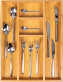 Coninx Bestekbak Bamboe 36CM Breed - Besteklade - Opbergbak - Duurzaam - Voor Laden Vanaf 47cm Diep -Keukenbenodigdheden Winkel 928x1200 1