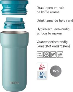 Mepal Isoleerbeker Ellipse 375 Ml – Houdt Je Drankje 4 Uur Warm En 8 Uur Koud – Titanium – Koffiebeker To Go – Lekdicht – Thermosbeker 19 Mepal Isoleerbeker Ellipse 375 Ml – Houdt Je Drankje 4 Uur Warm En 8 Uur Koud – Titanium – Koffiebeker To Go – Lekdicht – Thermosbeker -Keukenbenodigdheden Winkel 955x1200 2