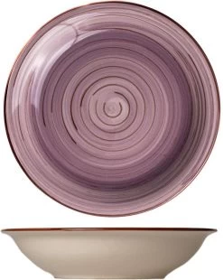 Tavola - Diepe Borden - Kleurrijk - Ø21cm - (6 Stuks) -Keukenbenodigdheden Winkel 956x1200 2