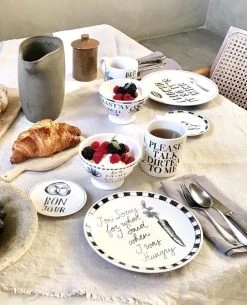 Blond Amsterdam - X Noir - Bord - I Licked - Ø 22 Cm -Keukenbenodigdheden Winkel 972x1200 1