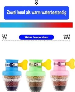 VINESS Waterfilter - Kraanfilter - Drinkwaterfilter - Waterzuivering - Waterbesparend - Duurzaam - Roze 16 VINESS Waterfilter - Kraanfilter - Drinkwaterfilter - Waterzuivering - Waterbesparend - Duurzaam - Roze -Keukenbenodigdheden Winkel 984x1200 1