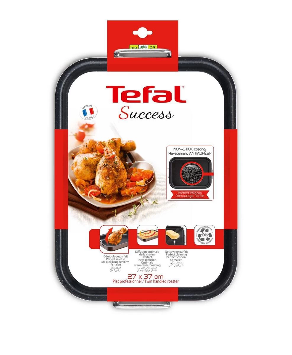 Tefal Success Ovenware Braadslede - 27 X 37 Cm 6 Tefal Success Ovenware Braadslede - 27 X 37 Cm - Afbeelding 4