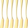 House Of Husk Botermesjes Set - Goud - RVS - Botermes - Smeermessen - Tapas Mesjes - 6 Stuks -Keukenbenodigdheden Winkel 990x1200