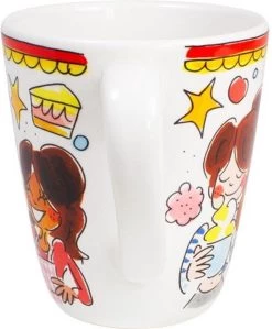 Blond Amsterdam Even Bijkletsen Mok 350 Ml - Rode Rand -Keukenbenodigdheden Winkel 990x1200 2